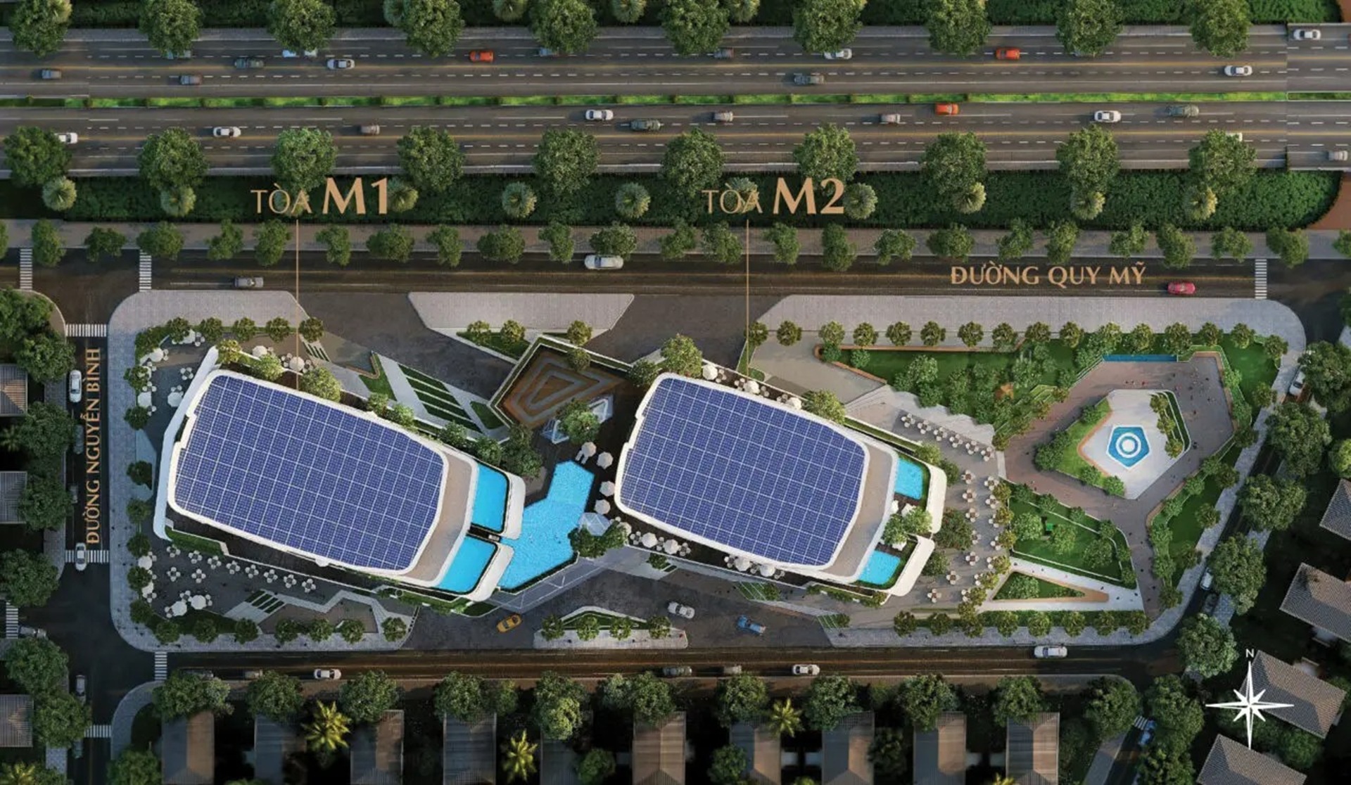 Tiện ích và Bố trí Tòa Căn Hộ The Meridian Đà Nẵng